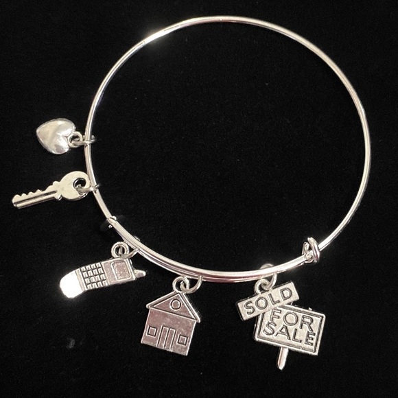 Real Estate Agent Bracelet Realtor Gift May Be Personalized - Picture 2 of 7